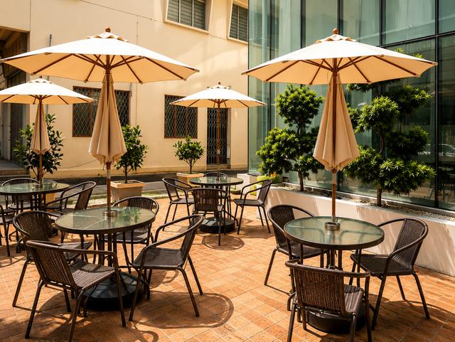 BTC Hotel Melaka courtyard
